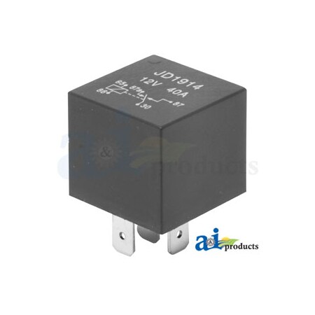 A & I Products Relay Module; 40 Amp 3" x5" x1" A-RE68327